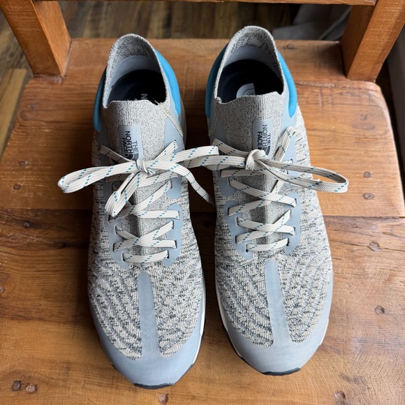 The North Face VECTIV Escape Knit Hiking Shoes Size 13 Color Blue and Grey main image 4